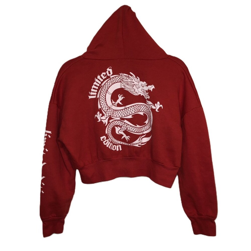 Orange Kiss Red Dragon Limited Edition Hoodie/Jacket- Size L (youth)